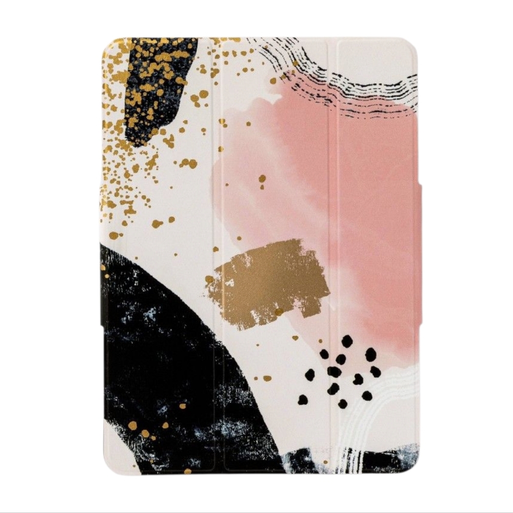 Heyday Abstract Pink and Gold Tablet Case